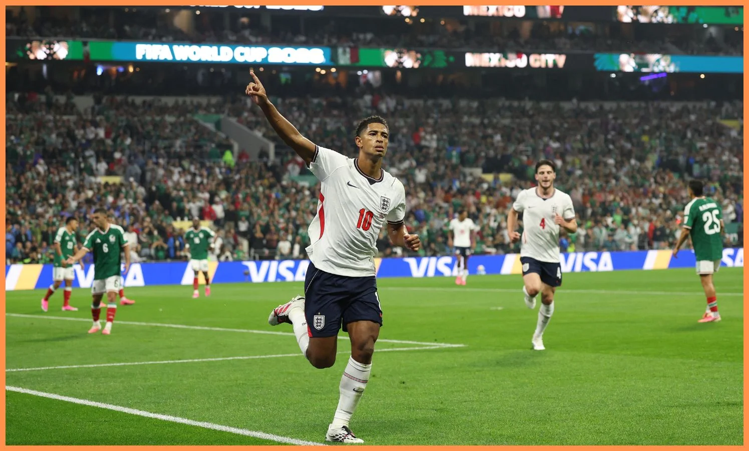Watch: Bellingham double against Mexico shocks 80,000 fans at the Azteca