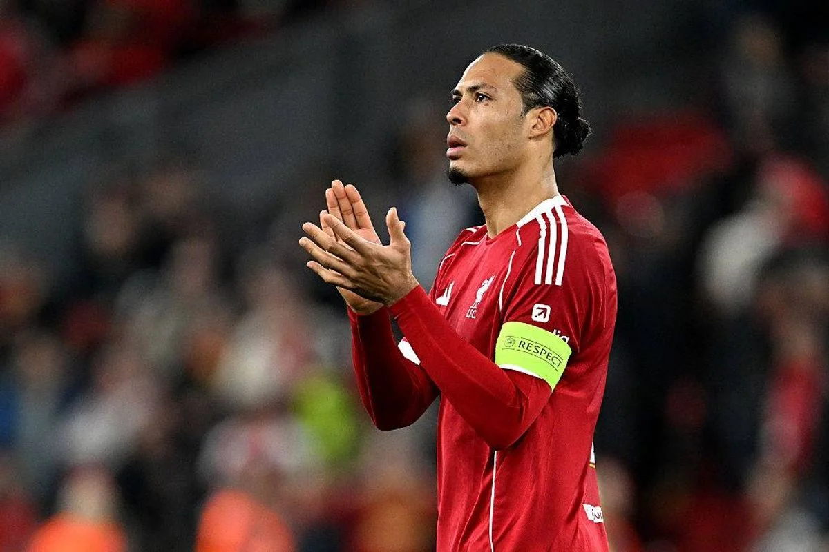 Liverpool captain Virgil van Dijk after the win over Galatasaray at Anfield
